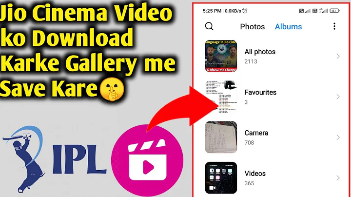 download jio cinema videos on your mobile device